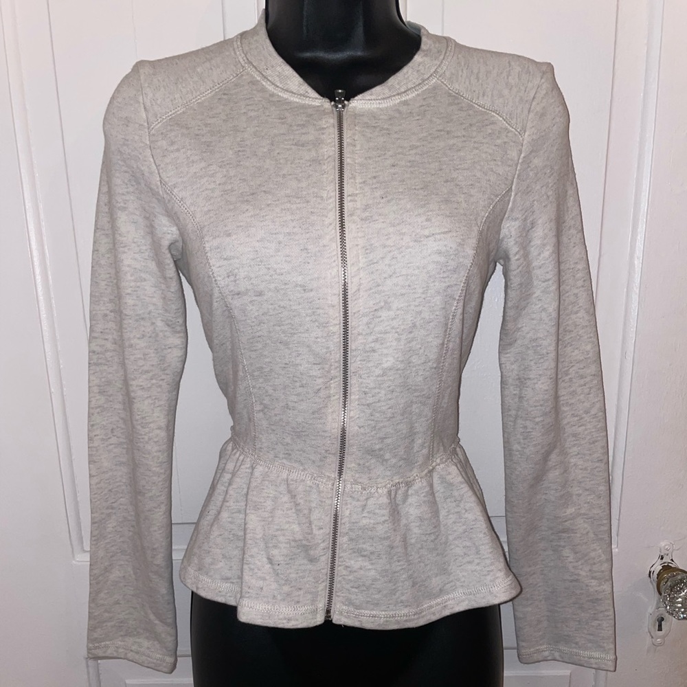 Divided Peplum Sweater